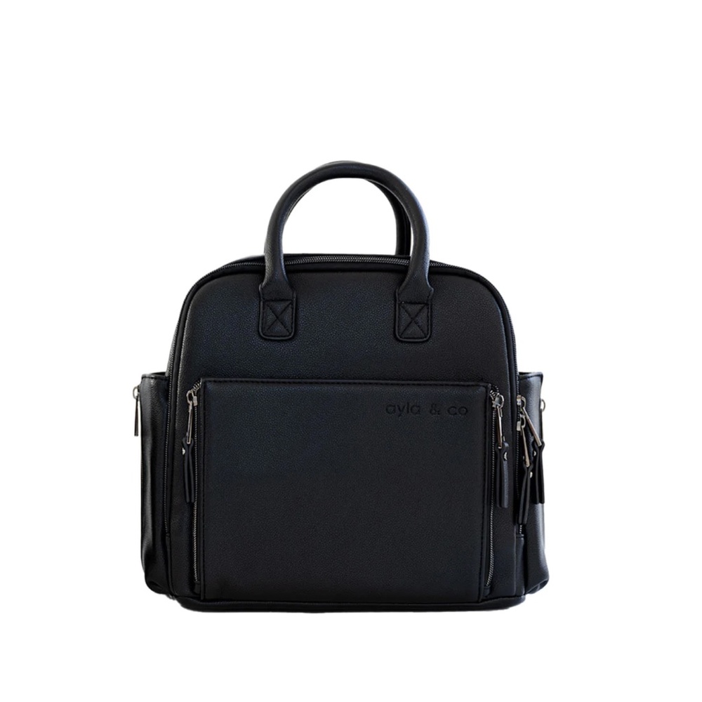Ayla Mini Bag Diaper Bag NWOT Black